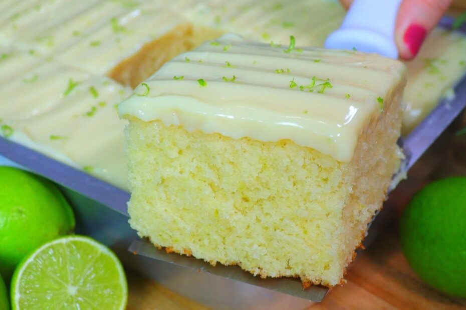 Bolo de Limão Fofinho de Liquidificador: Uma Receita Clássica e Irresistível