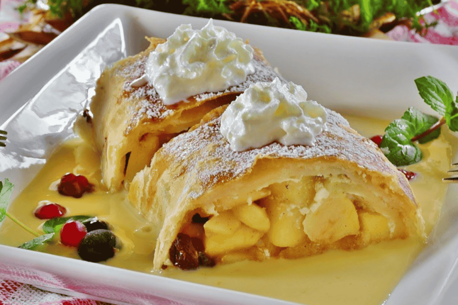 Receita completa de strudel de maçã: Um clássico Apfelstrudel