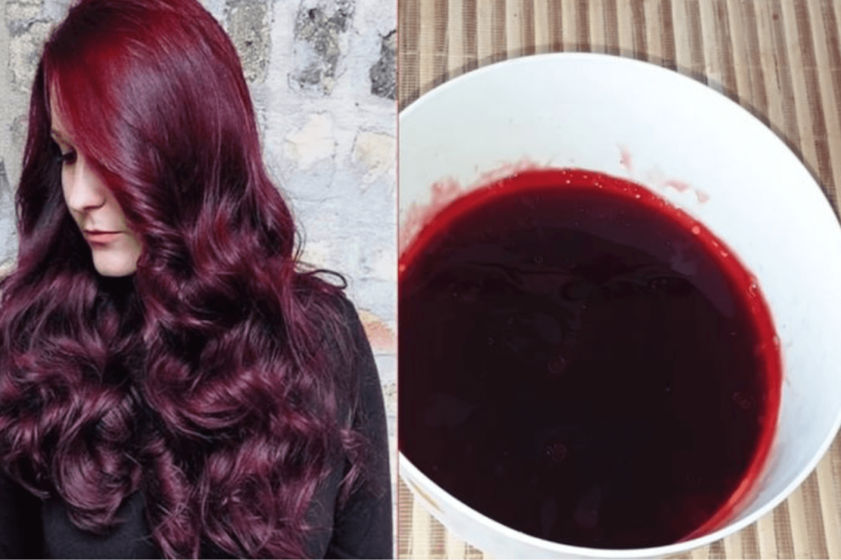 Tinta caseira para o cabelo com beterraba e hibisco: Uma receita natural e segura